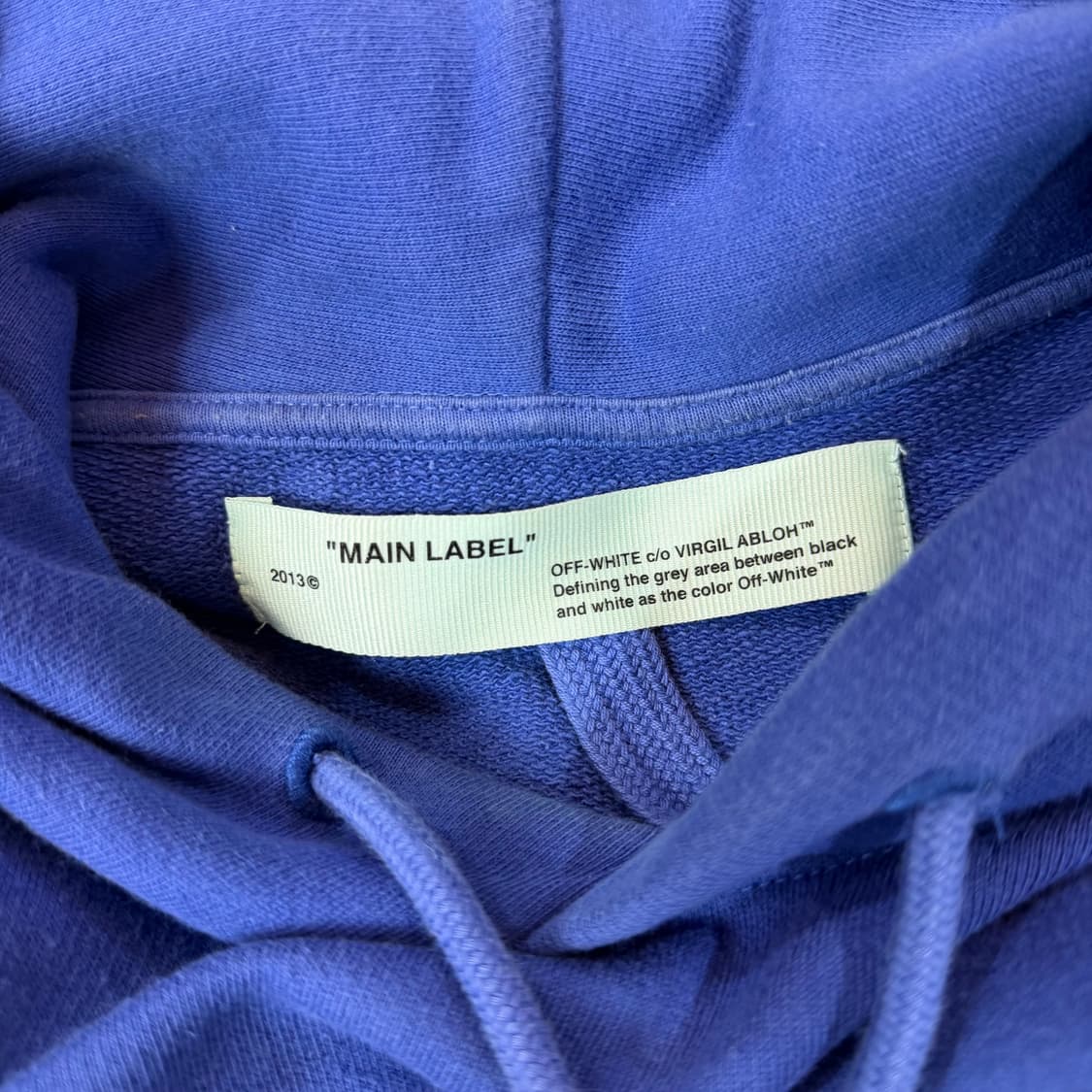 [리오브] 오프화이트 디아그 스플릿 애로우 후드 상품이미지4