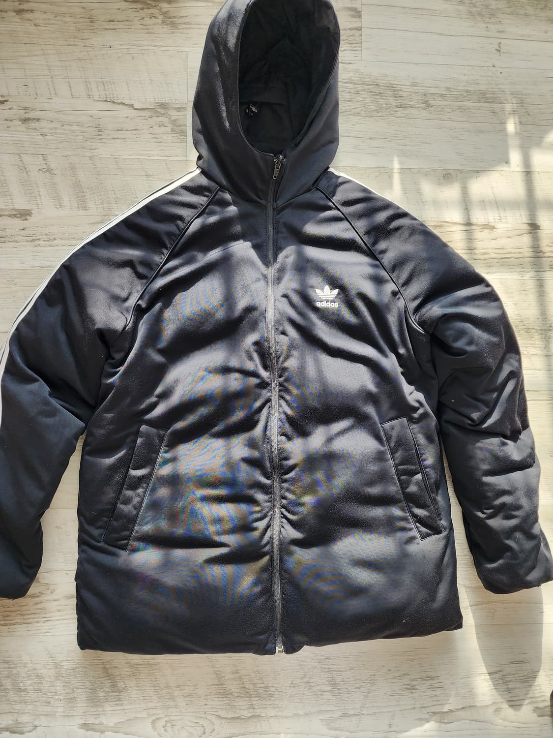 ADIDAS 아디다스 리버시블 덕다운 패딩 (100~105) 양면 오리털 상품이미지3