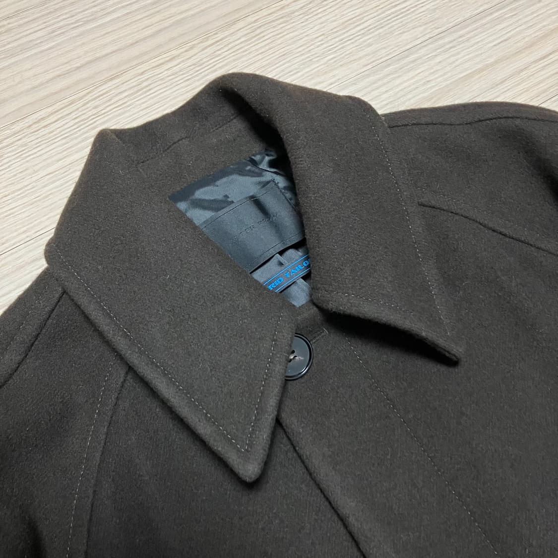 [L] 애프터프레이 투어리스트 발마칸 코트 브라운 상품이미지4