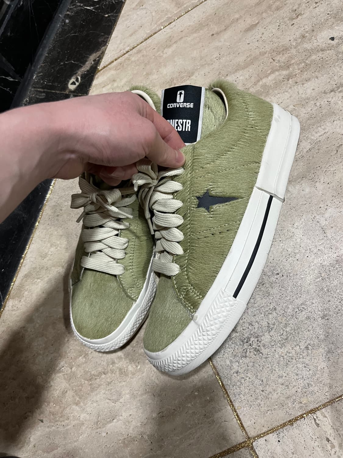 릭오웬스 다크쉐도우 컨버스 원스타 판매합니다 상품이미지3