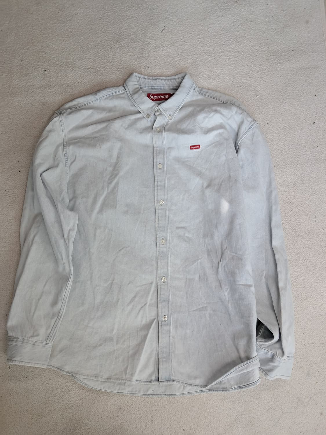 슈프림 스몰박스 데님셔츠 상품이미지1