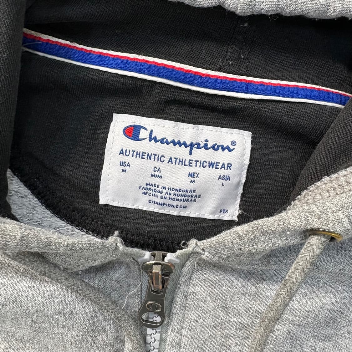 M 챔피온 남성 후드 집업 자켓 0414J 상품이미지2