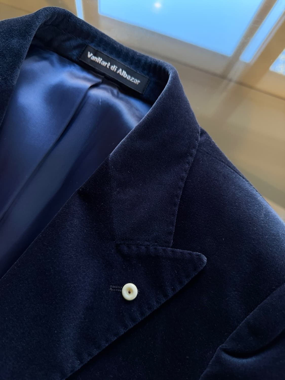 반하트 디 알바자 벨루어 자켓 슬림100 상품이미지6