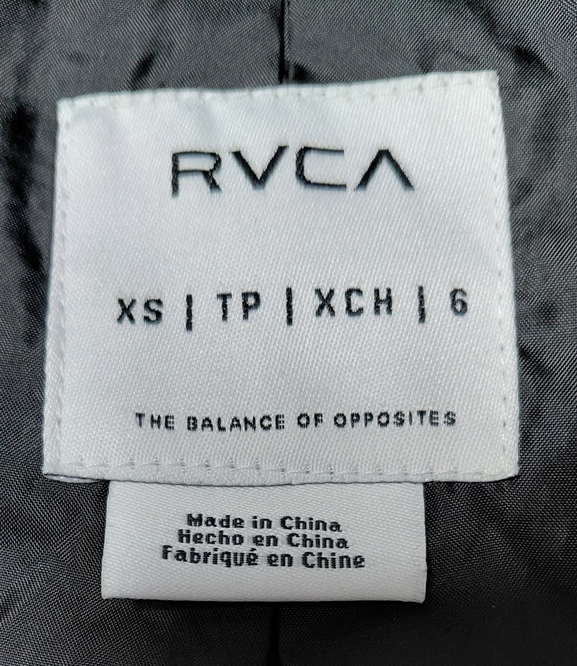 루카 RVCA 스카잔 스타일 봄버 자켓 (XS사이즈) 상품이미지4