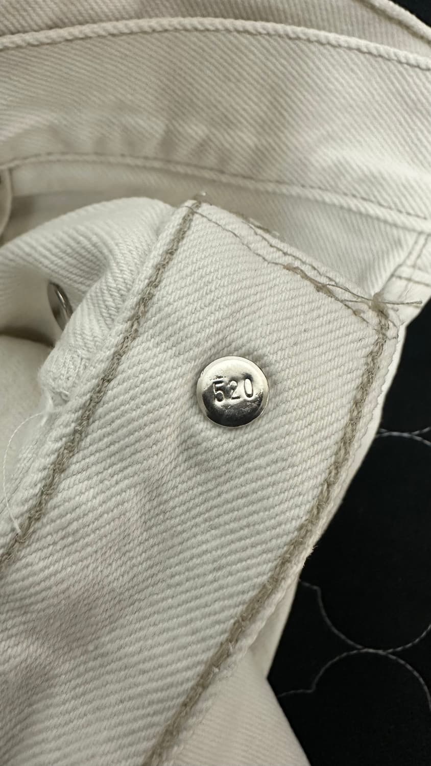 90s 리바이스 501 화이트 usa 상품이미지3