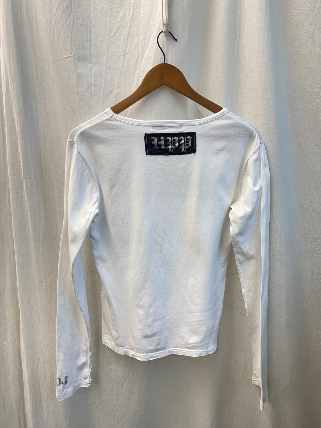 HPP 화이트 긴팔티셔츠(S) 상품이미지2