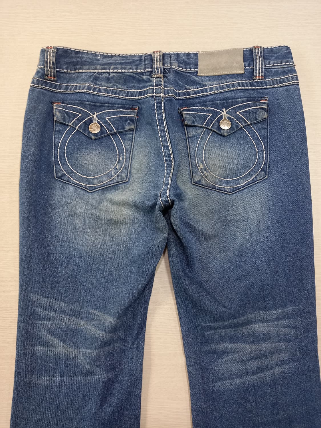 32-33 JUNDOL JEANS 골반 워싱 스판 부츠컷 32-250 상품이미지4