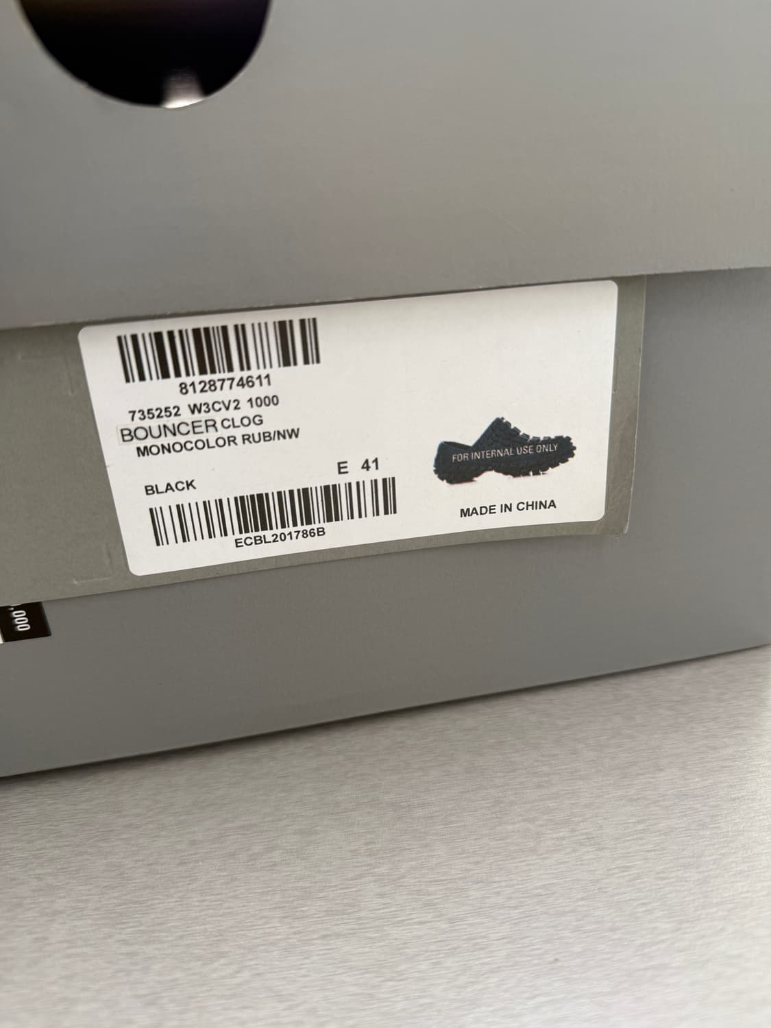 발렌시아가 디펜더 클로그 블랙 공홈 새상품 41사이즈 바운서 상품이미지6