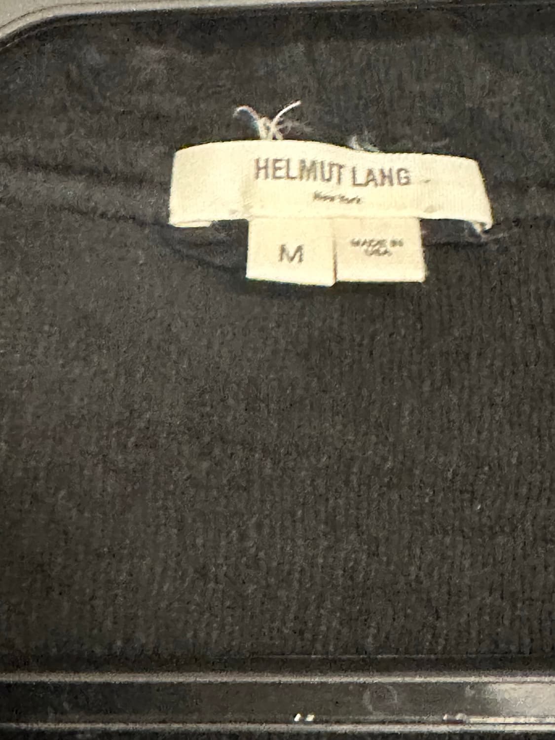 헬무트랭 비대칭 니트 집업 상품이미지4