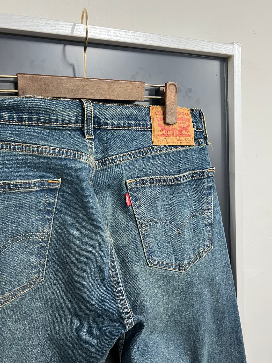 Levis 리바이스 505 레귤러 스트레이트 데님 팬츠 상품이미지2