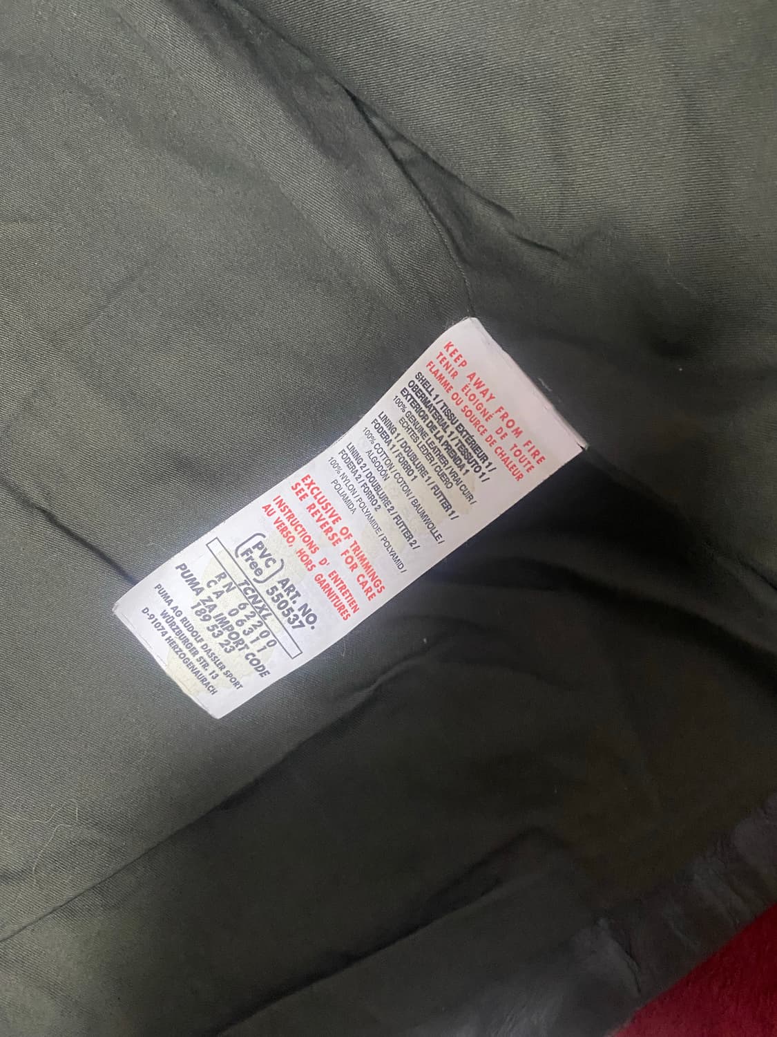 푸마x두가티 콜라보 라이더 가죽자켓 상품이미지6