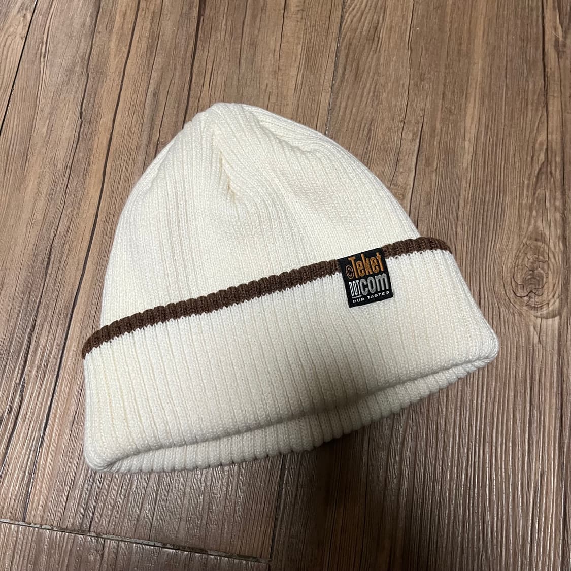 [Teket] 테켓 postcard 비니 아이보리(새상품) 상품이미지4