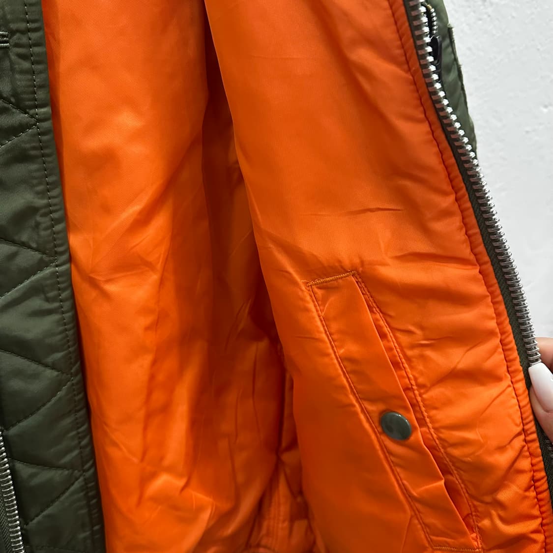 알파인더스트리 MA-1 플라이트 자켓XS 상품이미지4