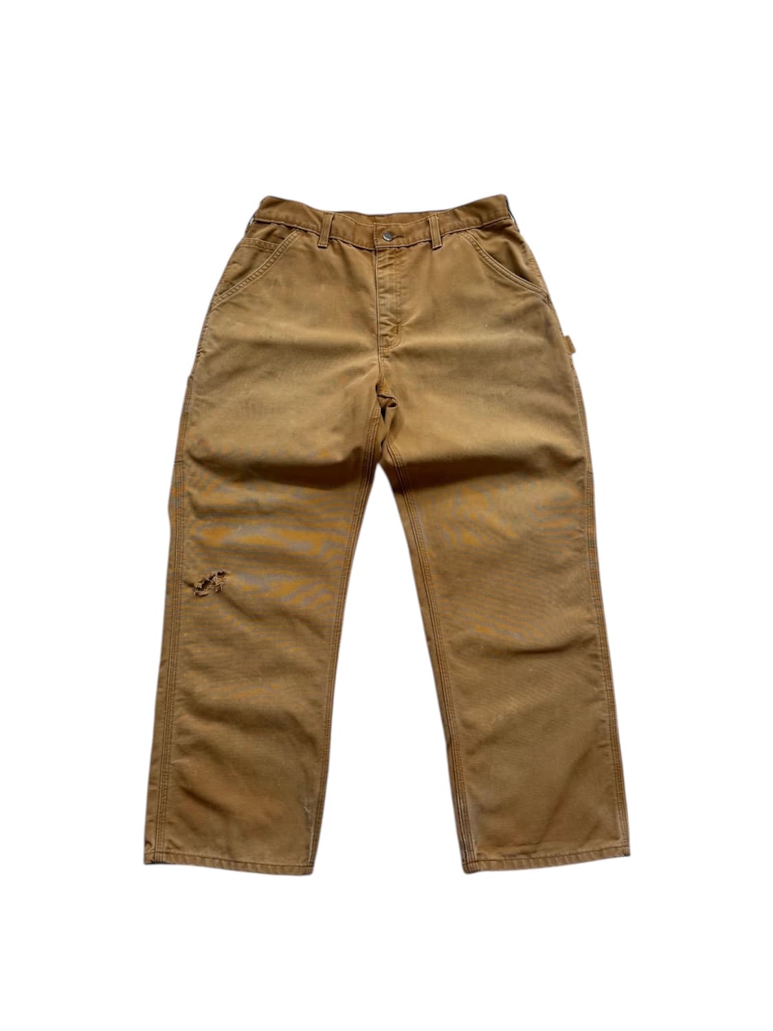 칼하트 B11 BRN 싱글니 덩가리핏 워크팬츠 상품이미지1