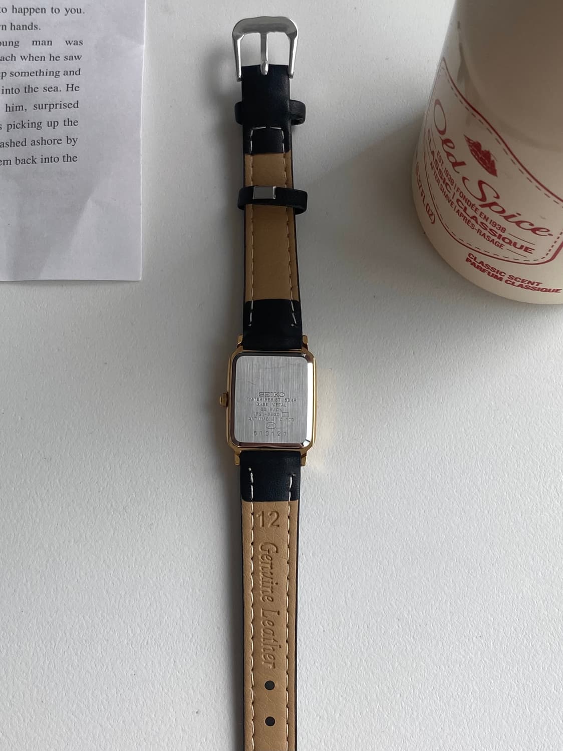 Seiko 세이코 스피릿 스퀘어 쿼츠 골드 레이디스 상품이미지4