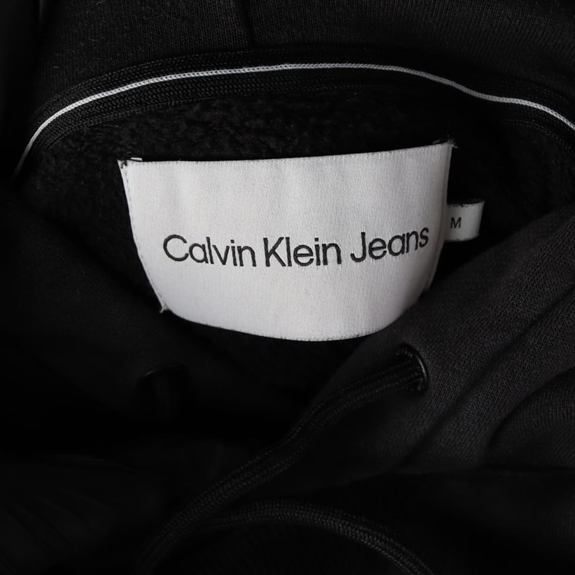 캘빈클라인 진스 빅로고 오버핏 후드티 M 상품이미지5