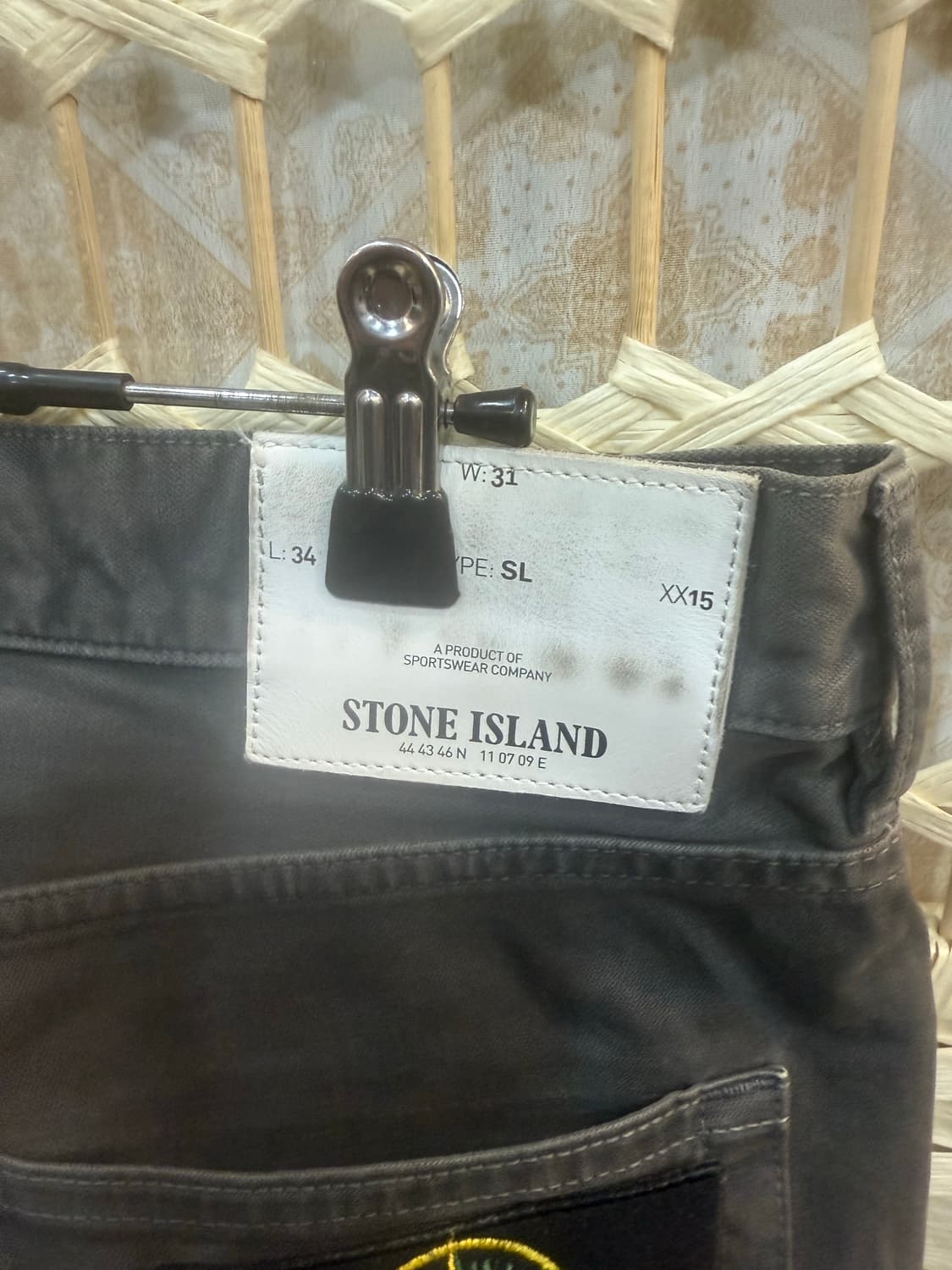 31 정품 스톤아일랜드 코튼바지 팝니다 상품이미지9