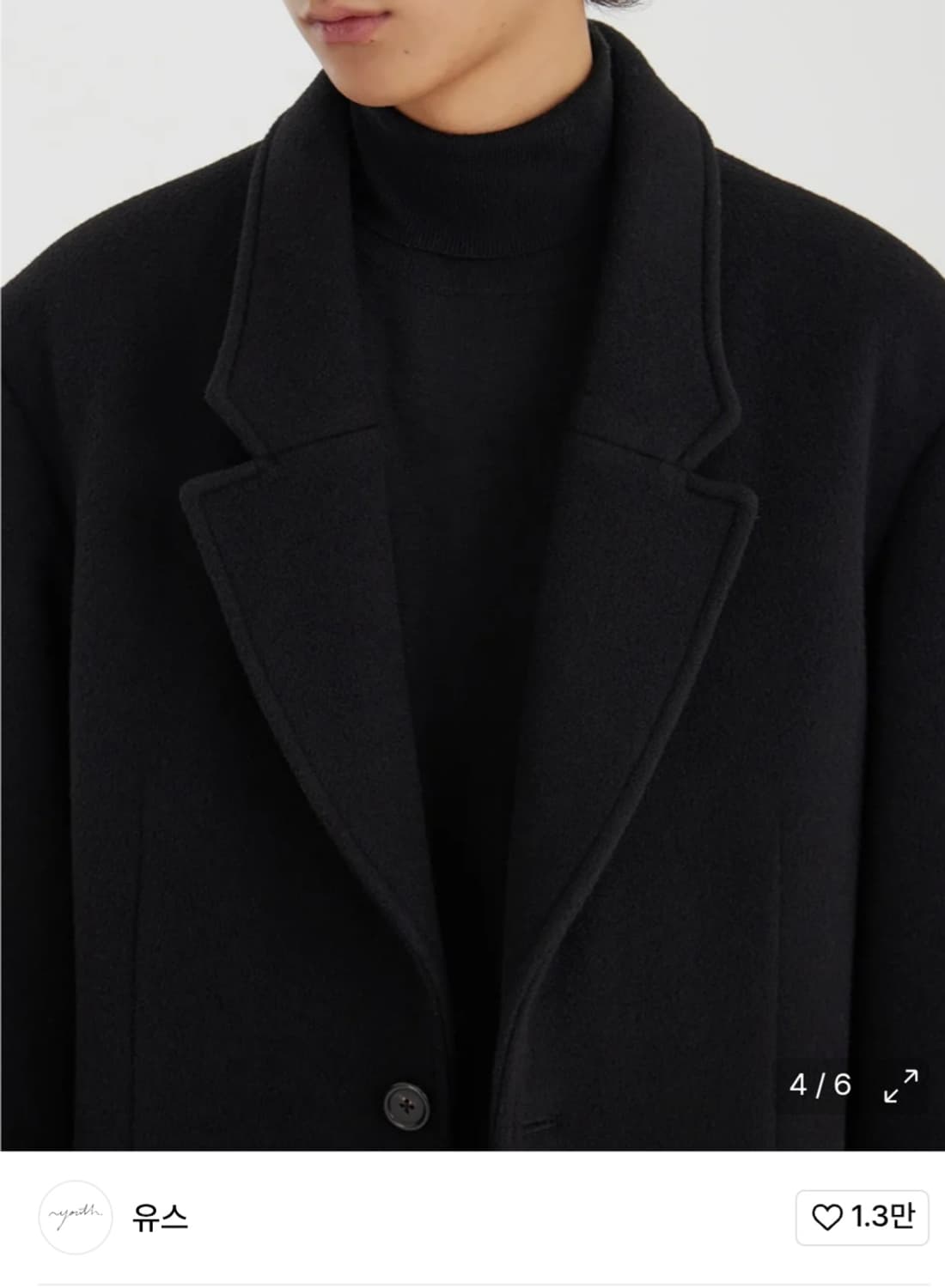 youth 유스 체스터필드 코트 L 상품이미지3