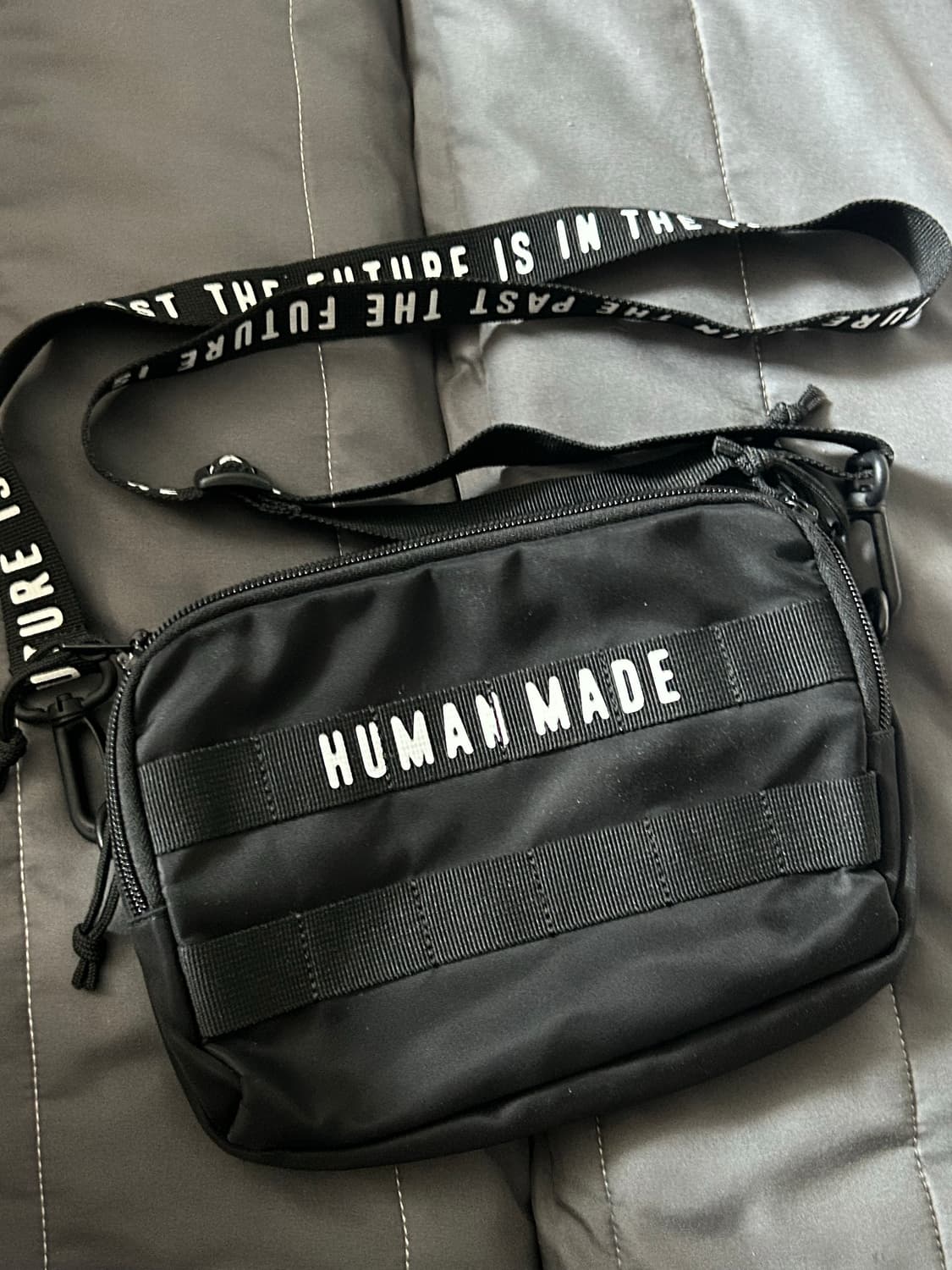 휴먼메이드 밀리터리 파우치 스몰 블랙 상품이미지2