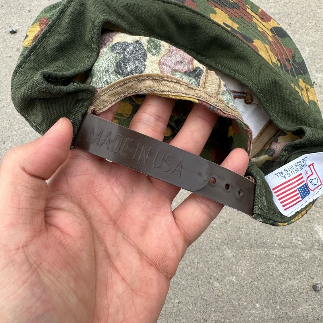 vintage 90's camel camo cap 상품이미지6