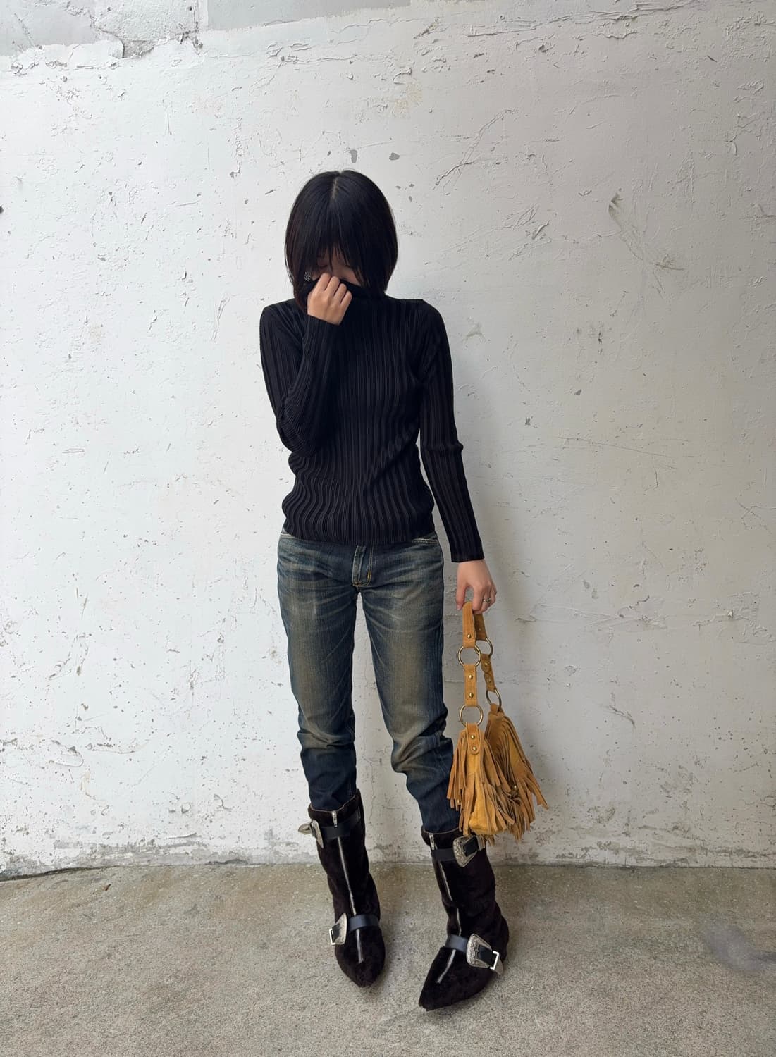 레이빔즈 웨스턴 핸드백 상품이미지4