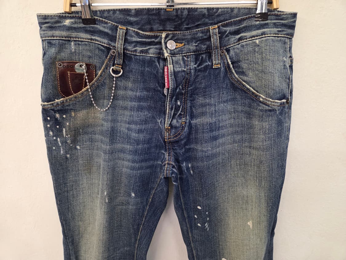 디스퀘어드2 워싱 데님 청바지 상품이미지3