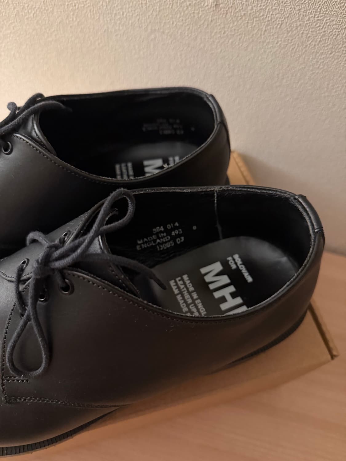 mhl X solovair 더비 uk8사이즈 상품이미지8