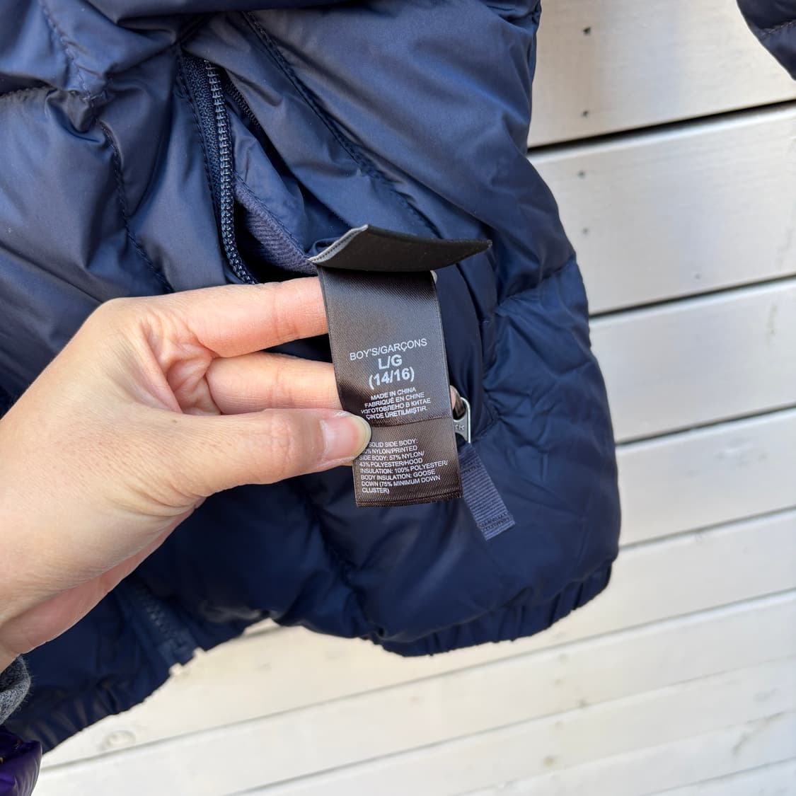 The North Face 노스페이스 리버시블 양면 550 패딩 상품이미지7