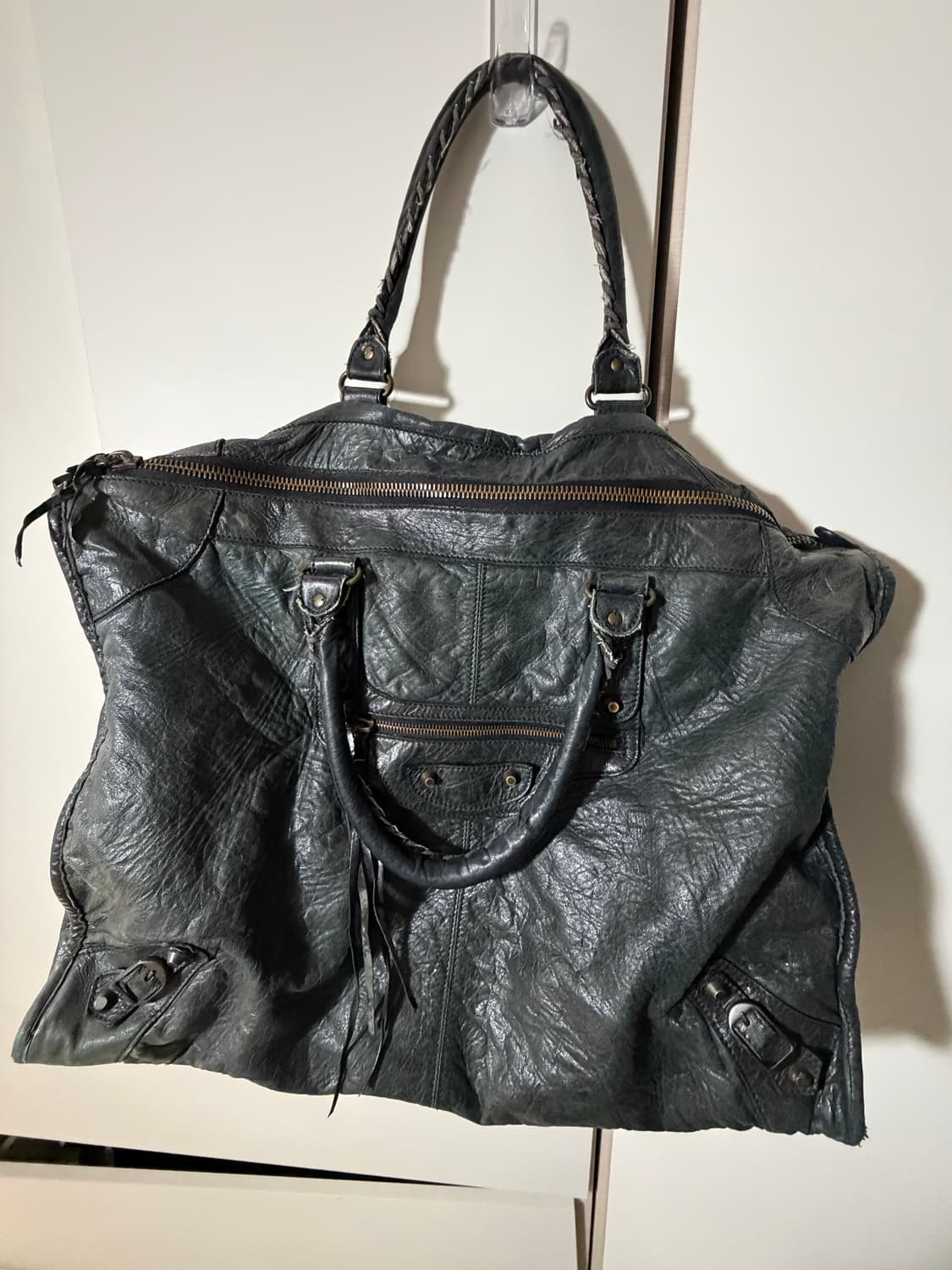 Balenciaga city weekender/발렌시아가 모터백 y2k 상품이미지1