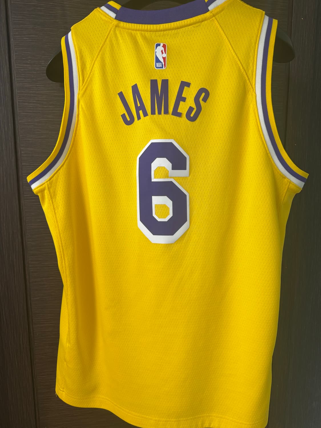 나이키 La Lakers 르브론 유니폼 6번 L 상품이미지3