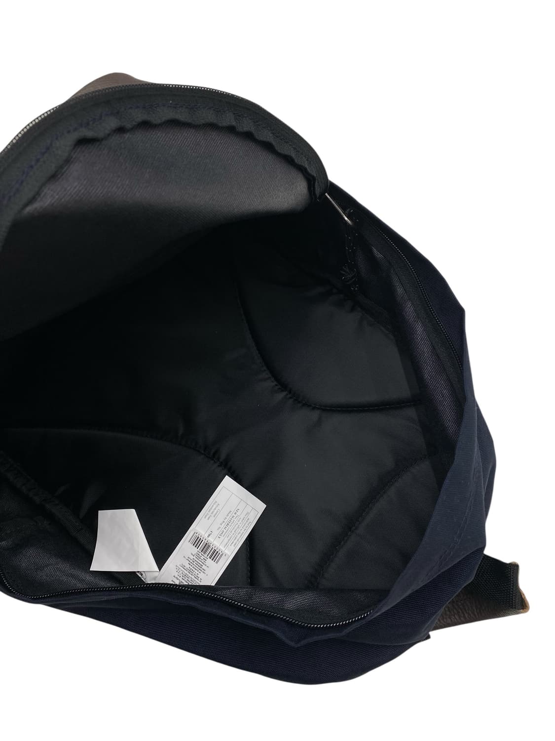 이스트팩 레더 네이비백팩 상품이미지3