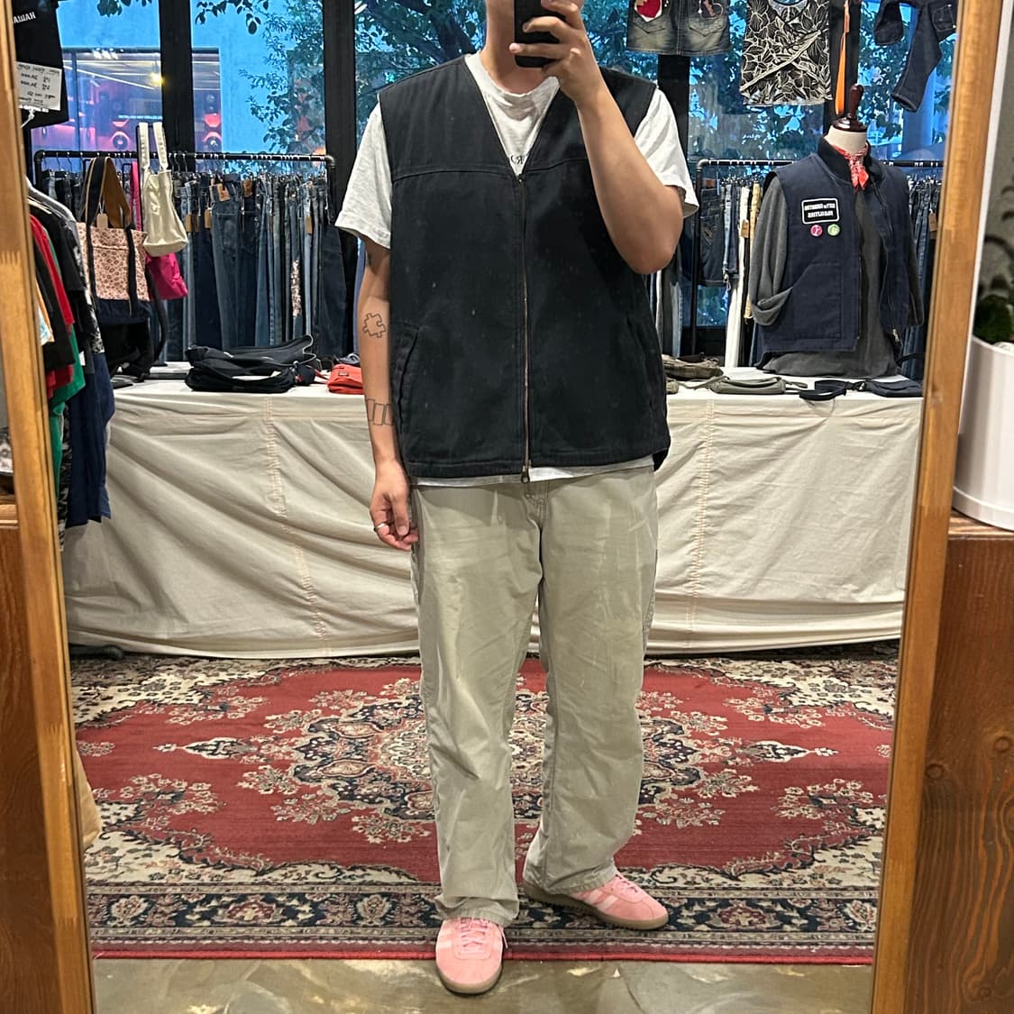 XL) DULUTH 워크웨어 멀티포켓 셰르파 베스트 조끼 상품이미지9