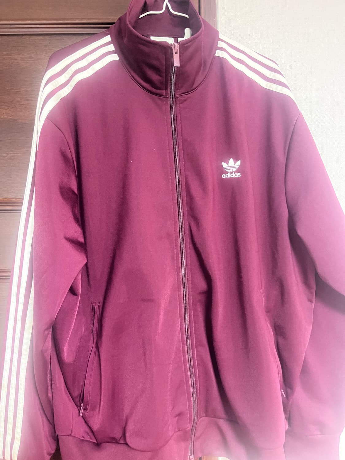 아디다스 버건디 트랙자켓 상품이미지1