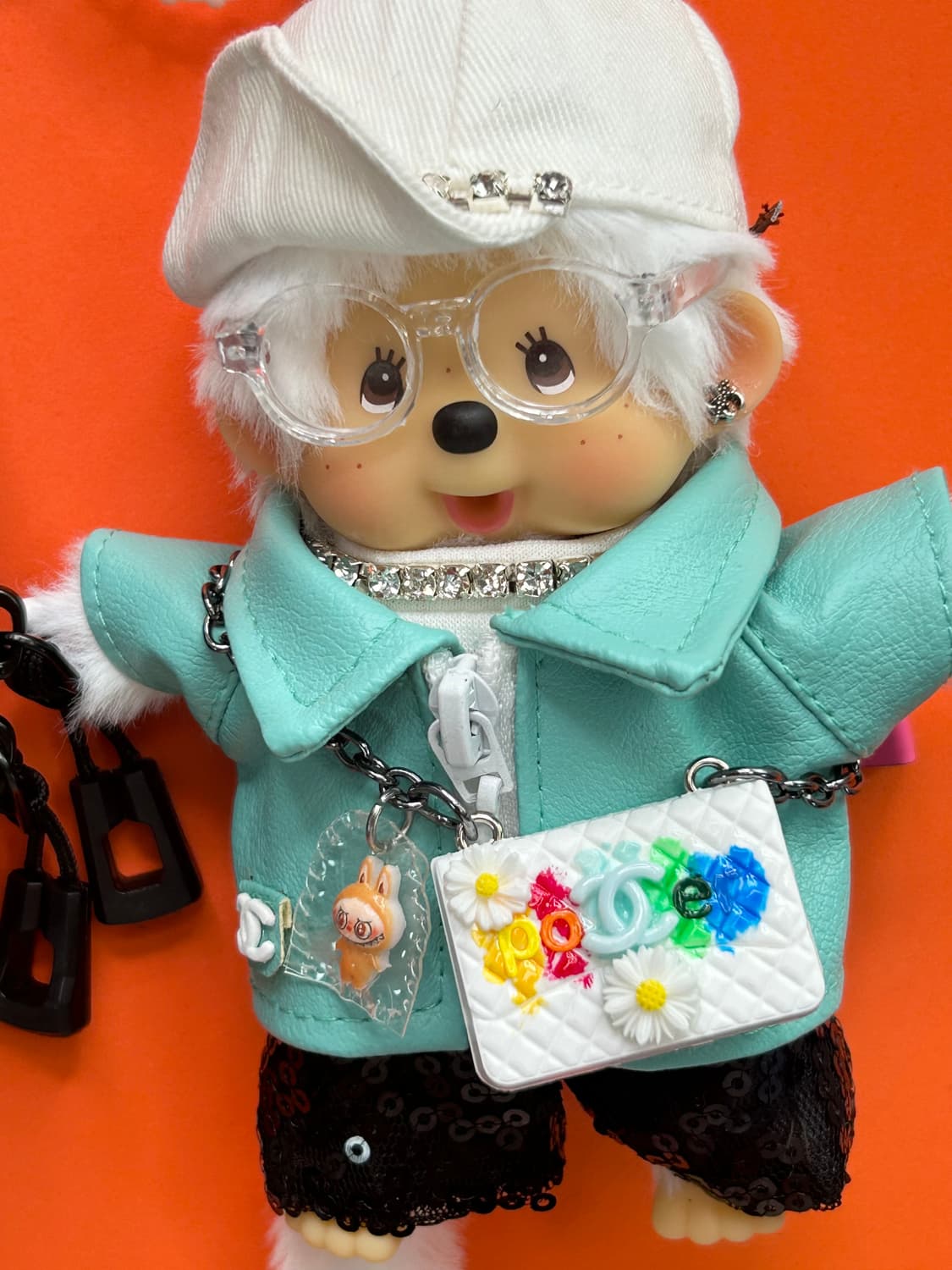 (56)정품몬치치✨🎧 GD 무드 몬치치 커스텀 키링 🤍 상품이미지2