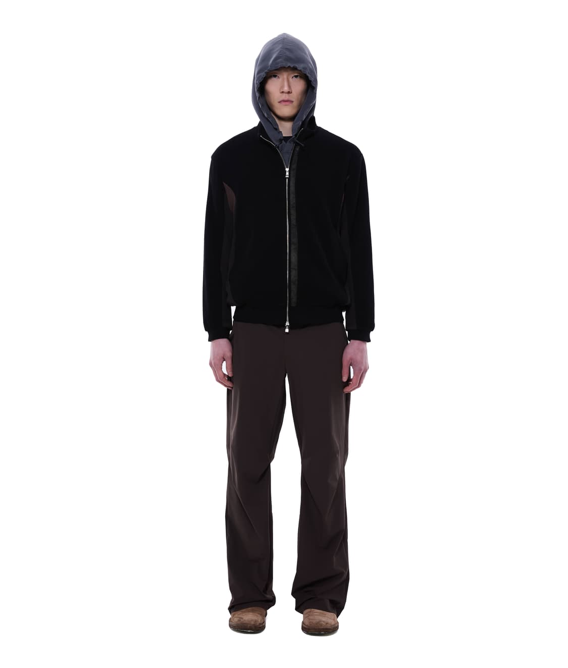 [M] EP.9 01 JERSEY 블랙 브라운 엑슬림 져지 상품이미지1