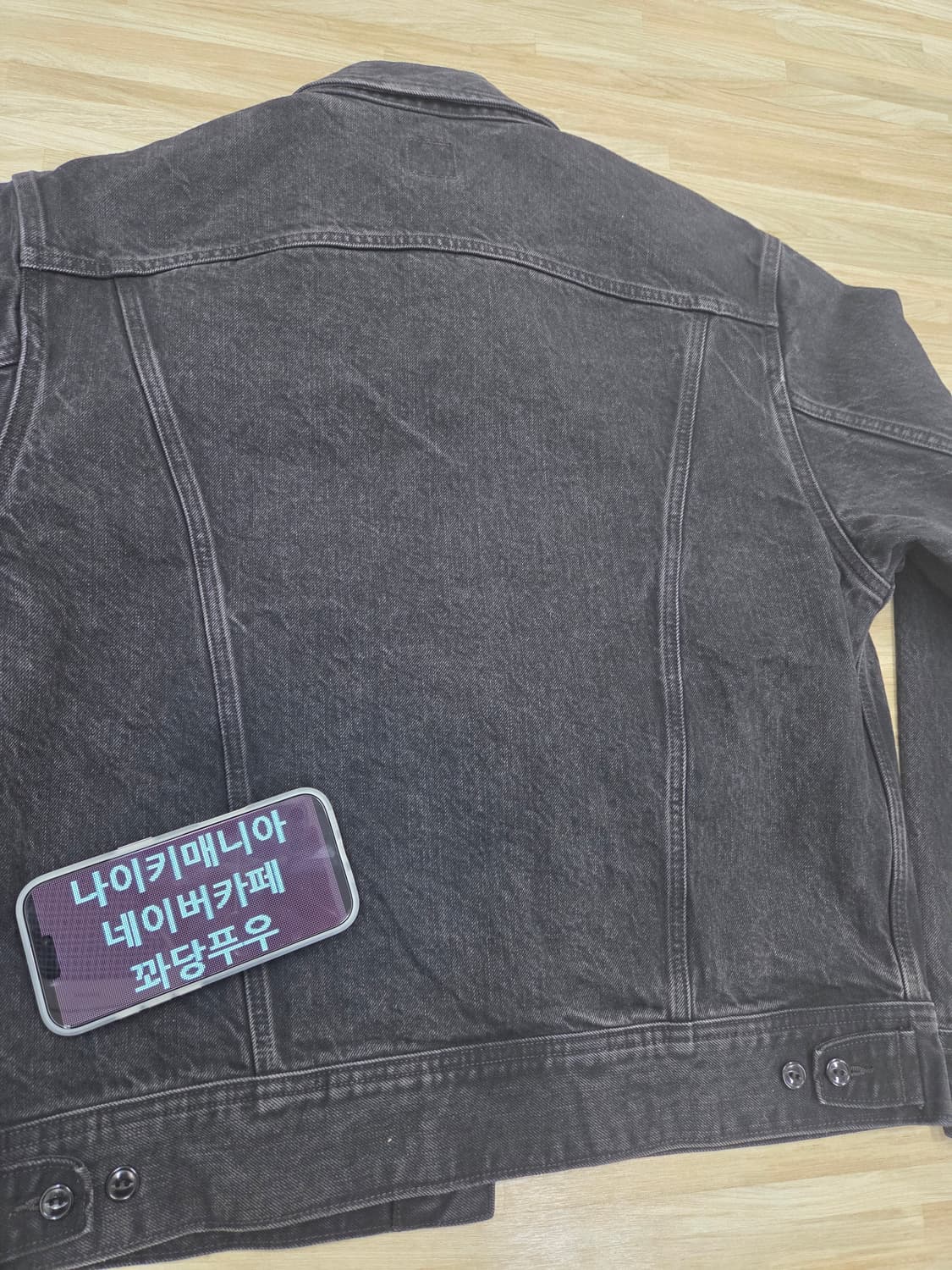 RRL lot271 블랙 데님자켓 새제품 팔아요 상품이미지5