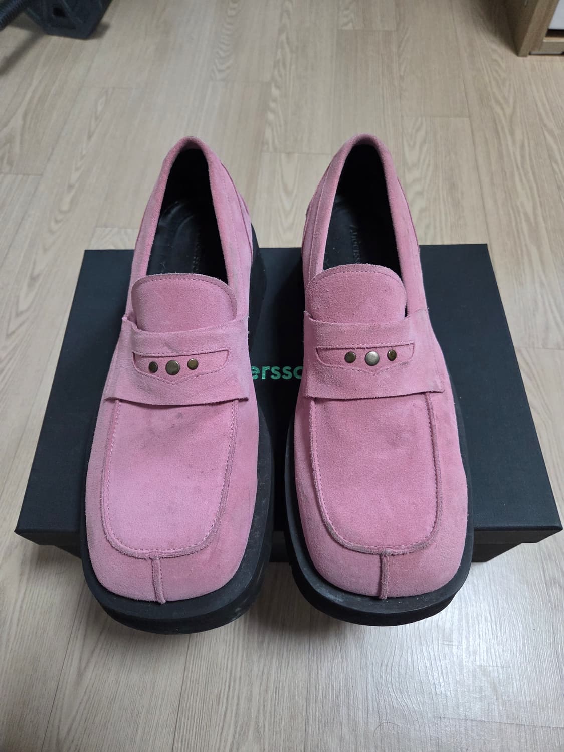 앤더슨벨 뉴 대디 로퍼 핑크 280 상품이미지2