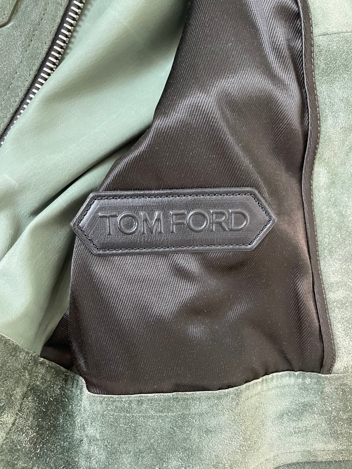 톰포드 스웨이드 투포켓 트러커 자켓 50 상품이미지4