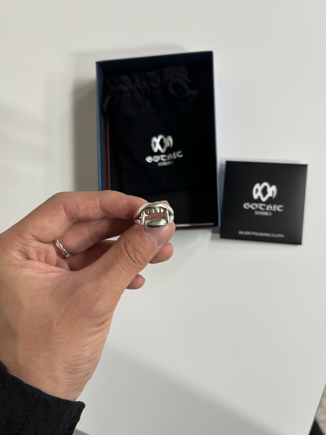 요지야마모토 드라큘라 링 상품이미지2