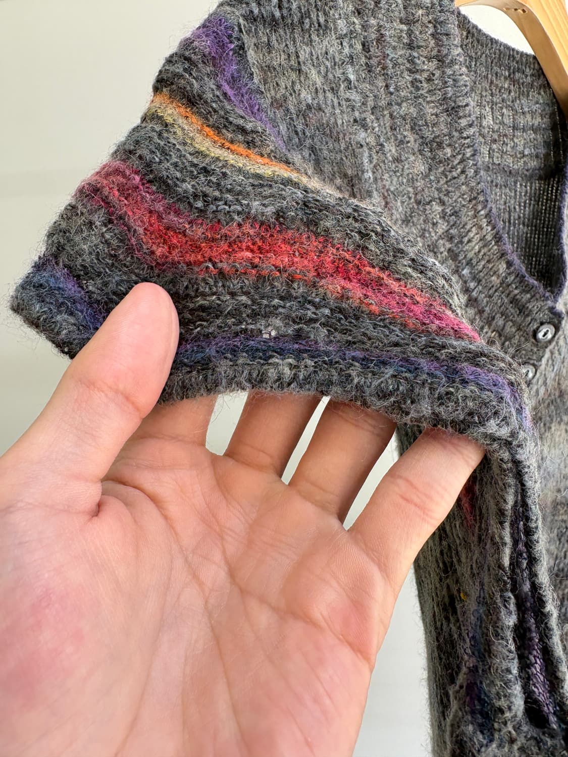 ARIEL (Made in Japan) 브이넥 니트 상품이미지4