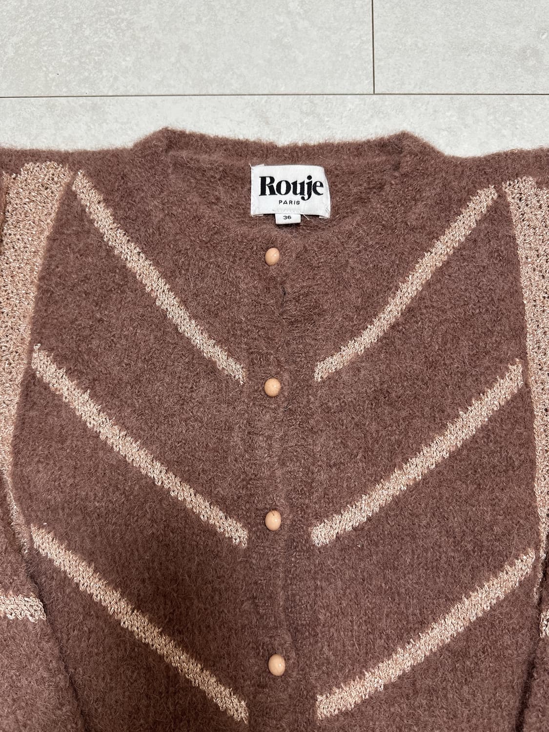 Rouje 후즈 가디건 상품이미지2