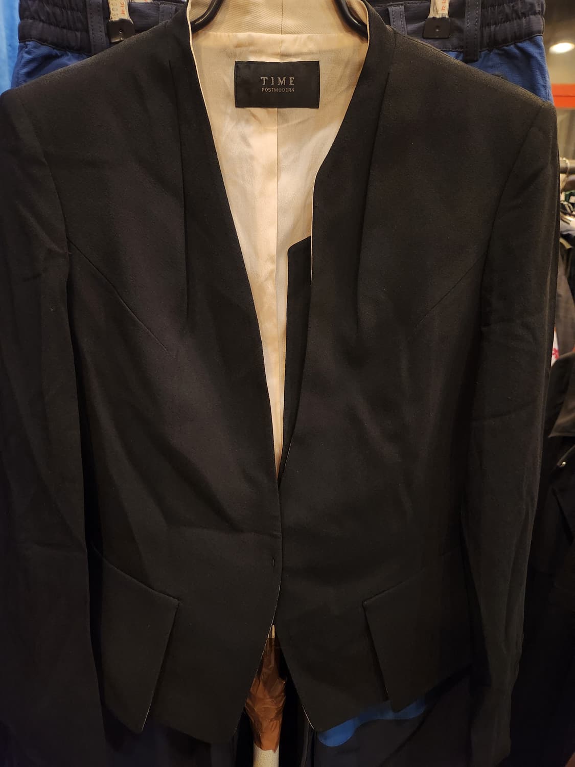 타임 포스트모던 블랙 자켓 상품이미지8