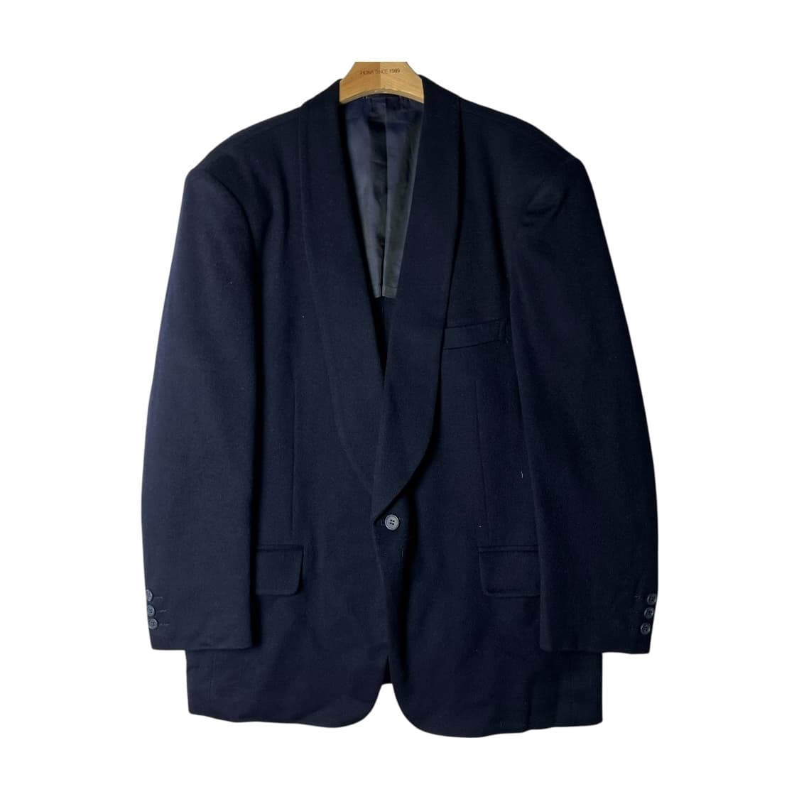 [Loro Piana] 로로피아나 패브릭 캐시미어 원버튼 블레이저 상품이미지1