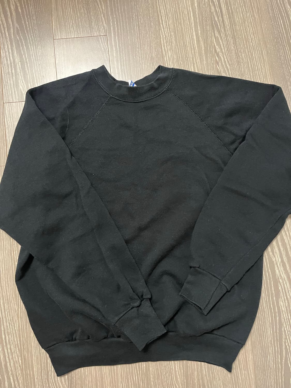 tultex 툴텍스 검정 50/50 스웻셔츠 판매 후 상품이미지2