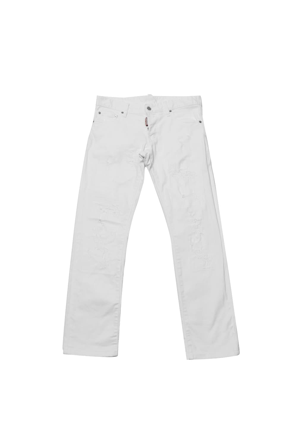 DSQUARED2 14SS 루키 8 화이트 디스트로이드 슬림 진  상품이미지1