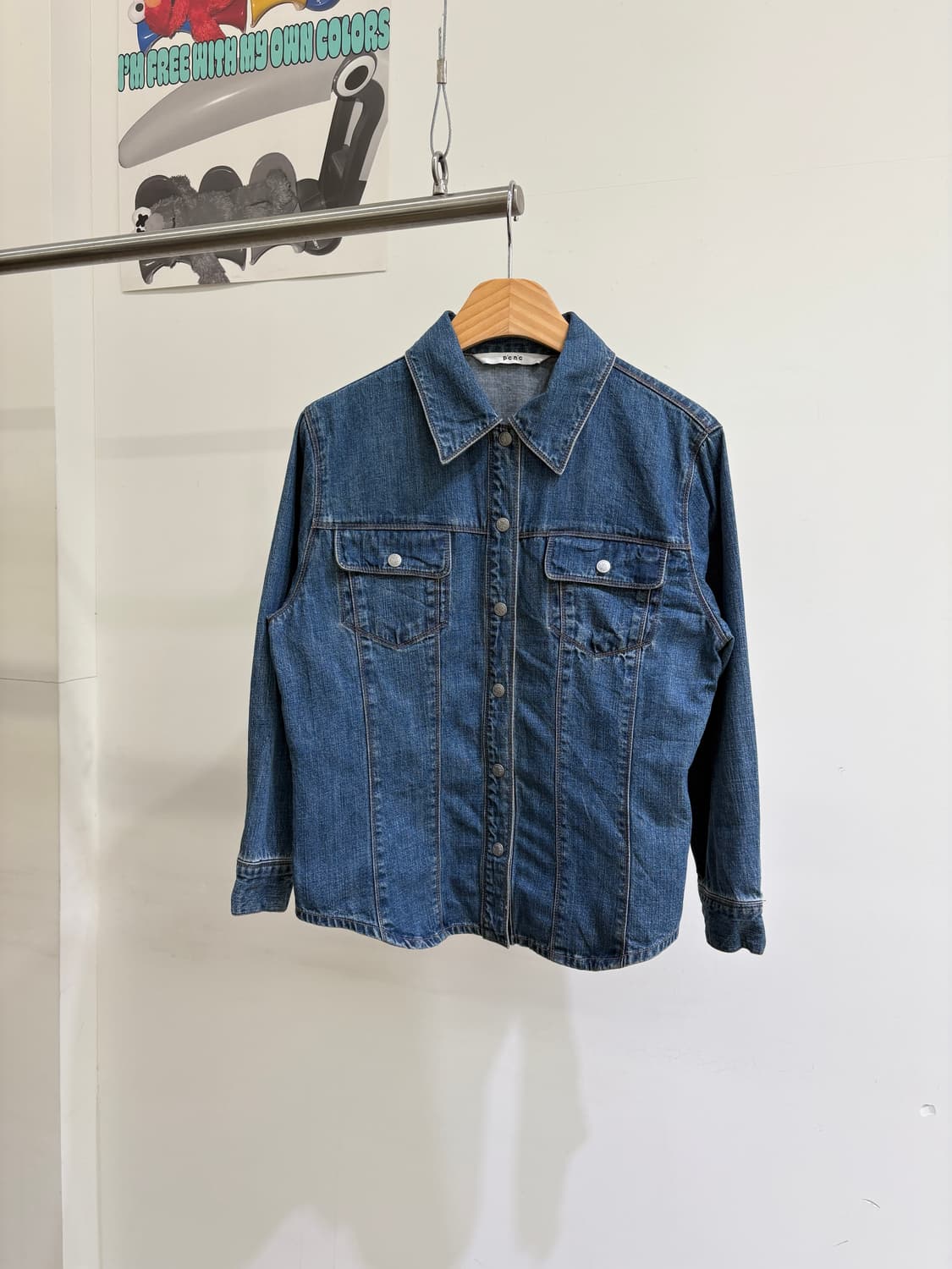 PCNC 데님셔츠 상품이미지1