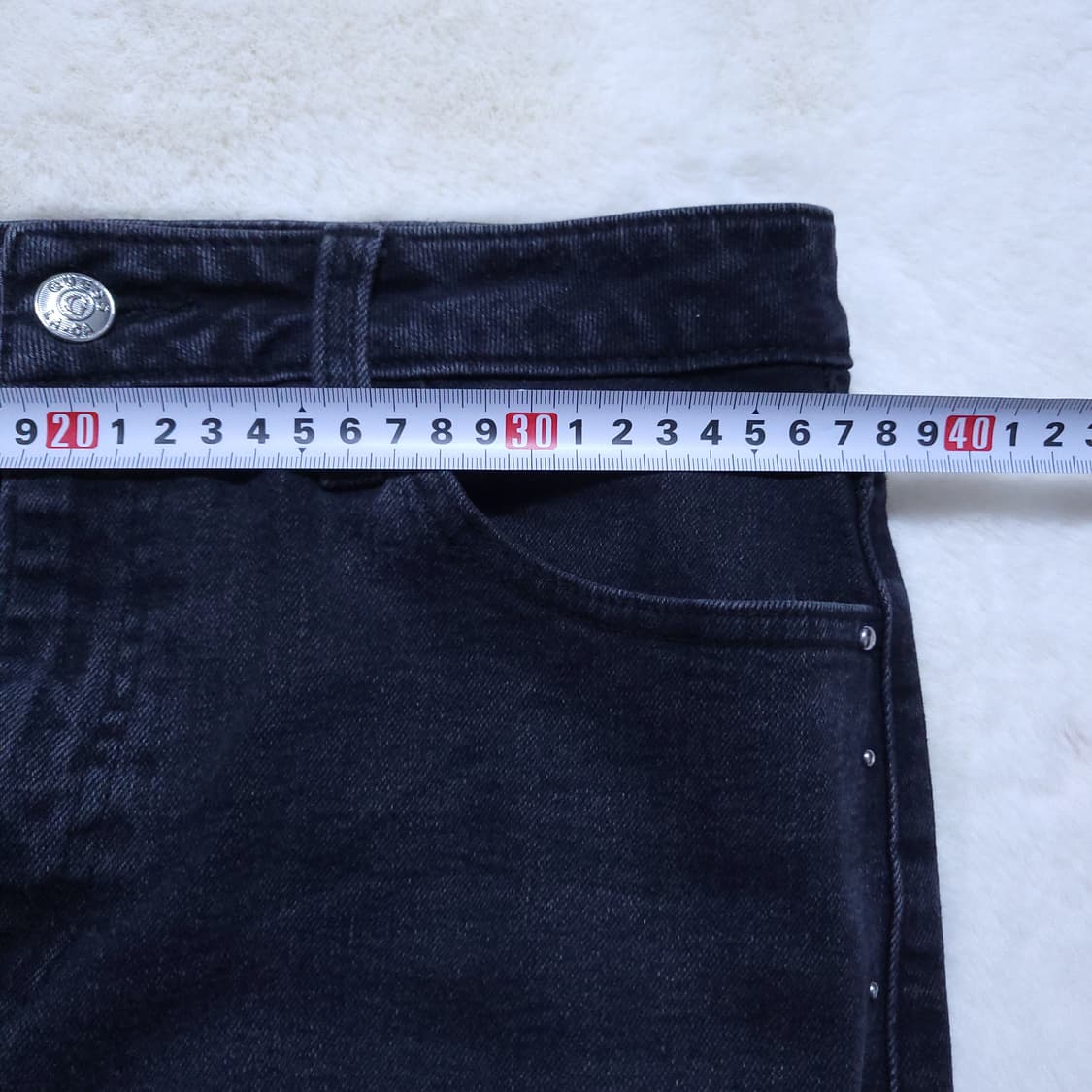 게스 블랙라벨 스터드 여성 청바지 27 0325 상품이미지3