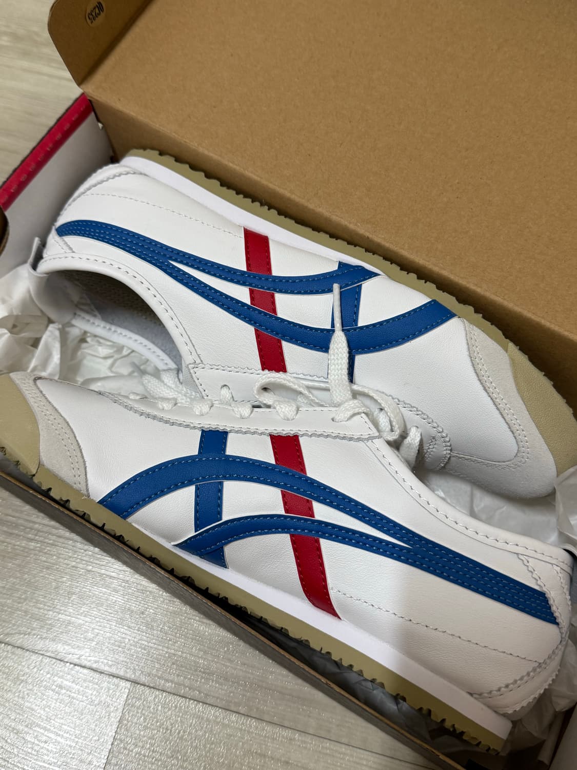 [새상품] 오니츠카타이커 멕시코 66 화이트블루 240mm 상품이미지1