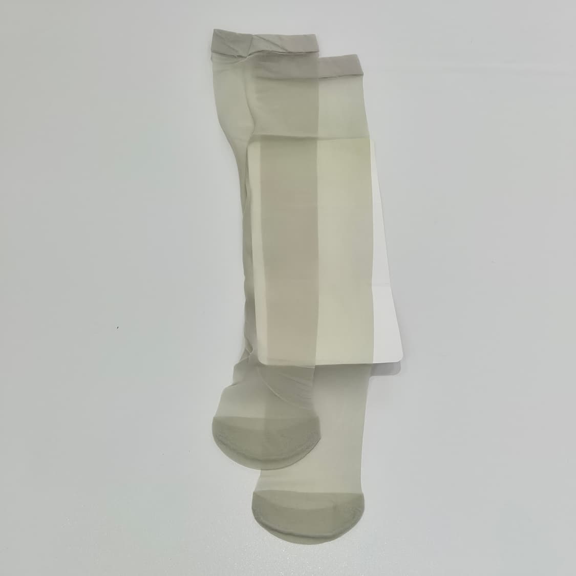 HANAE MORI 카키베이지 시어 하이삭스 반스타킹 상품이미지3