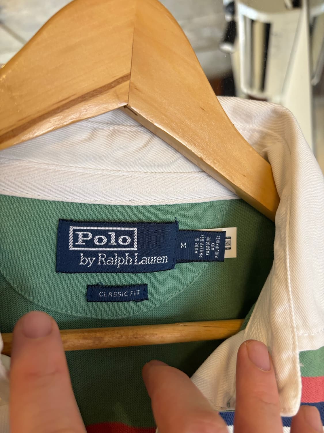 폴로 랄프로렌 스트라이프 럭비 티셔츠 상품이미지3